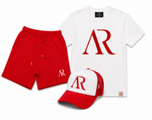 The Uniform Tee (White & Red)